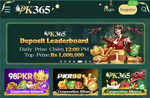 PK365 Game Deposit